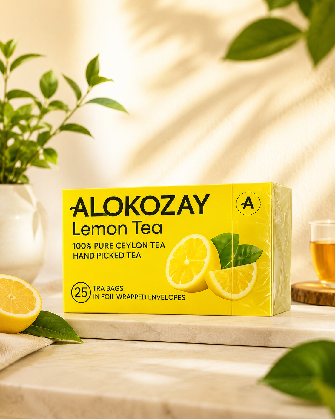 Lemon Tea – Premium Ceylon Tea Bags